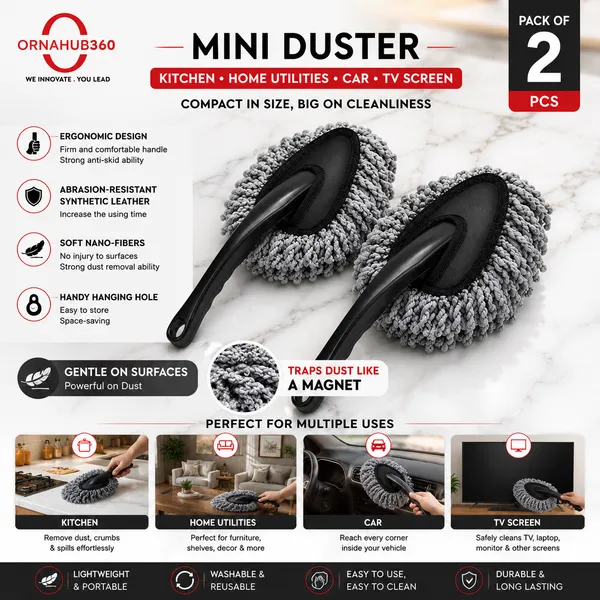 ORNAHUB360_|_Premium_Mini__Microfiber_Car_Duster_(Pack_of_2)