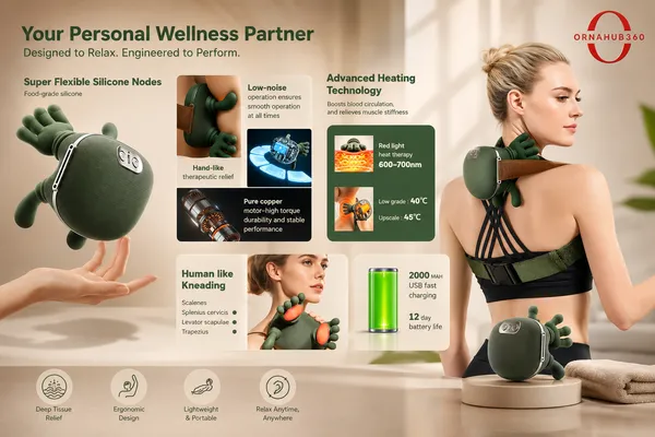 ORNAHUB360_Wireless__Portable___Palm_&_Thumb_Massager_Neck_&__Back__|_4D_Deep_Tissue_Kneading