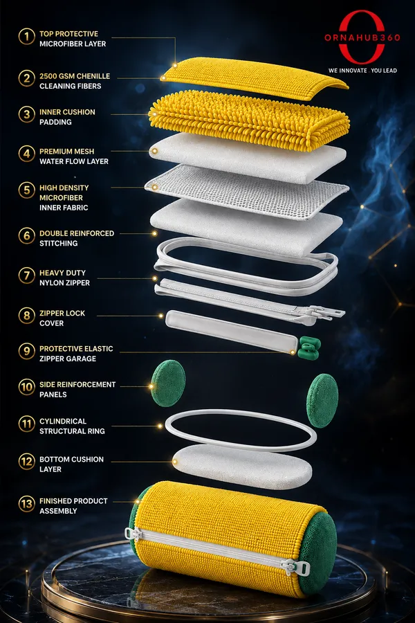 ORNAHUB360__Premium_Shoe_Washing_Bag_|_Reusable_|_Microfiber_Chenille_|_Machine_Wash