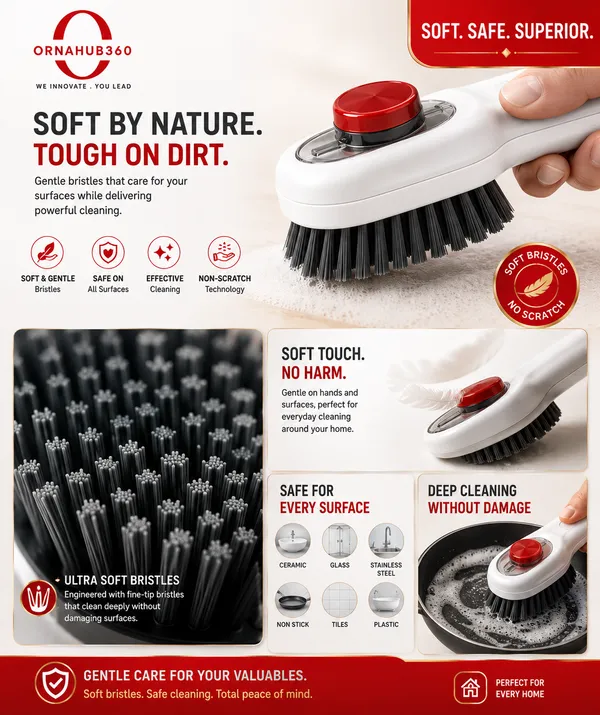 ORNAHUB360_|__FREE__-_PREMIUM_MICROFBRE_CLOTH_350__GSM__5__With__MULTIPURPOSE_CLEANING_BRUSH