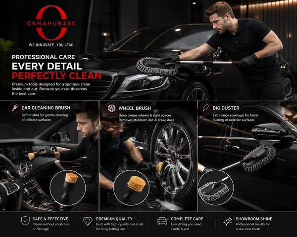 ORNAHUB360_|___Premium_Car_Cleaning_Kit__|_Combo_of_7_Pcs.
