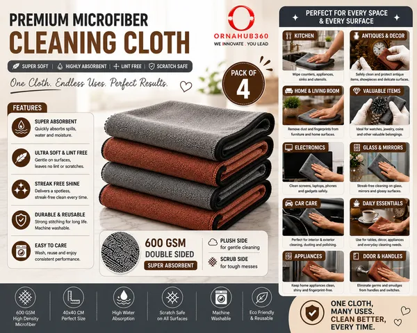 ORNAHUB360_|_Pack_of_3_|_600_GSM_|_Premium_Reversible_Microfiber_Cleaning_Cloth|_40x40_cm_|_Multicolor