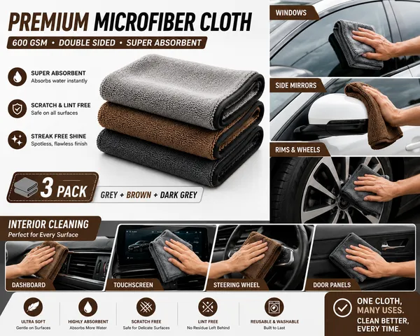 ORNAHUB360_|_Pack_of_4_|_600GSM_|__Premium_Reversible_Microfiber_Cleaning_Cloth__|_40x40_cm_|_Multicolor