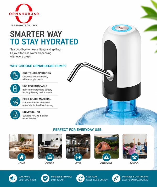 ORNAHUB360_|_20L_|__Automatic_Wireless_Water_Can_Dispenser_Pump_for__Water_Bottles_|_USB_Rechargeable