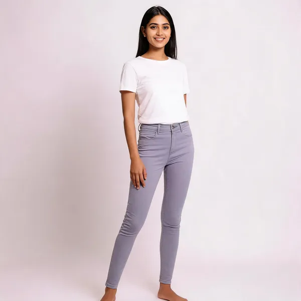 Grey_Cotton_Denim_Printed_Slim_Fit_Leggings_For_Women