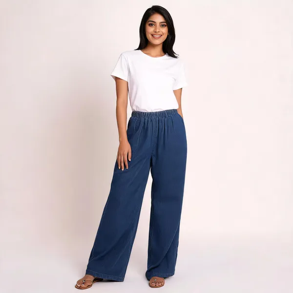 Navy_Blue_Soft_Denim_Wide_Leg_Embellished_Palazzo_Pants_For_Women