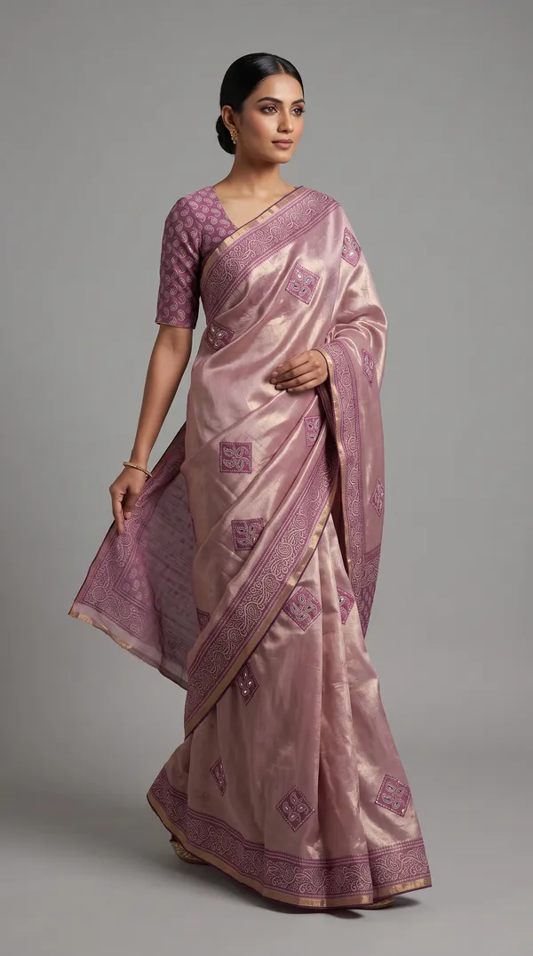 soma_Purple_Lavender_Saree_With_Heavy_Silver_Zari_Brocade_Work_And_Paisley_Border