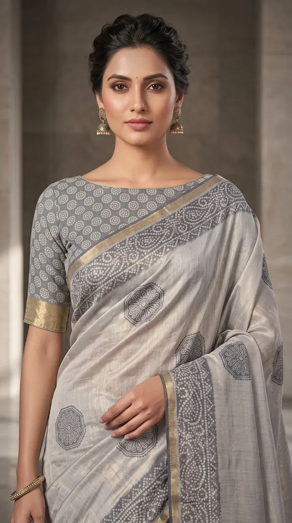 soma_Silver_Grey_Cotton__Embroidered_Saree_With_Intricate_Zari_Border_And_Pallu