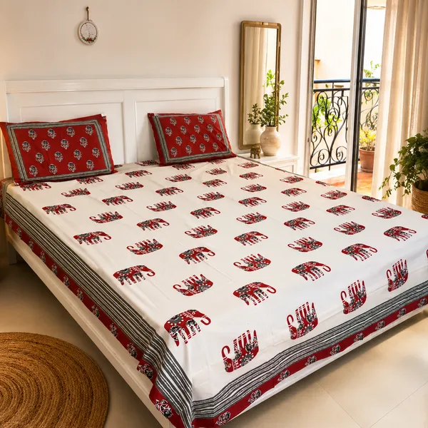 Jaipuri_Cotton_Bedsheet_With_Pillow_Cover