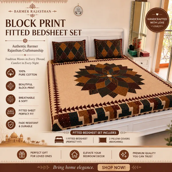 Barmer_Cotton_Fitted_Bedsheet