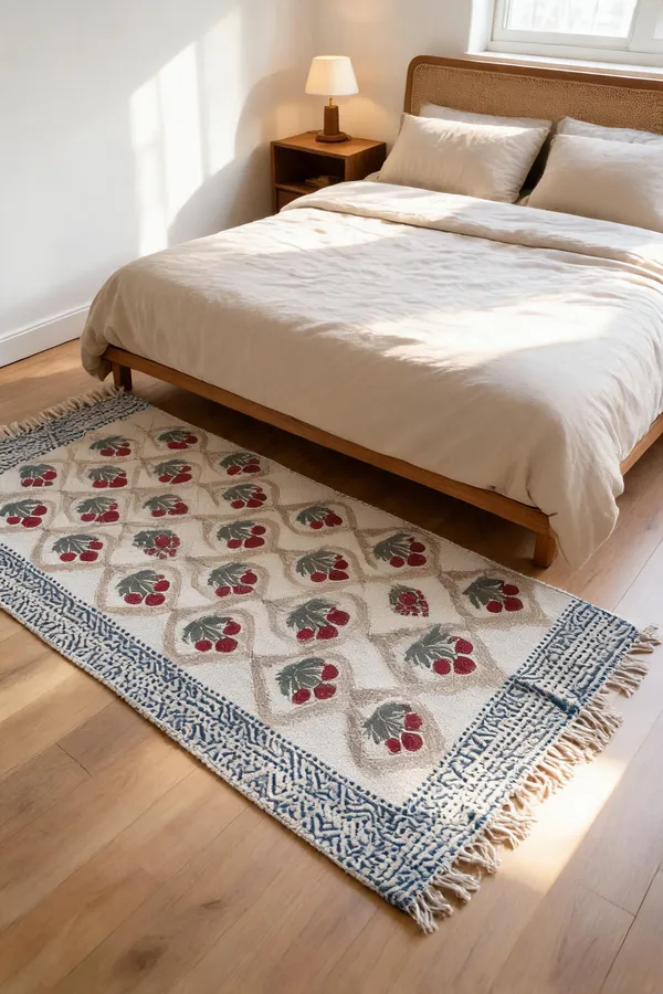 Indian_Block_Print_Cotton_Dhurrie_Rug