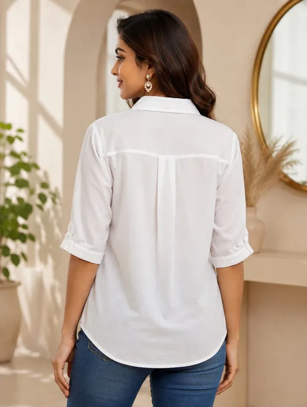 White_Cotton_Straight_Fit_Floral_Embroidered_Shirt_For_Women