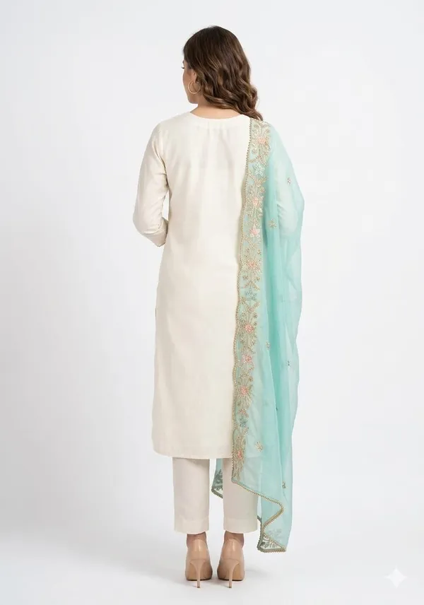 Off-White_Chanderi_Straight_Zari_Embroidered_Kurta_Set_For_Women