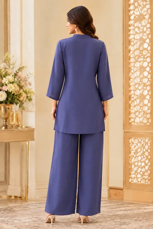 Blue_Floral_Embroidered_Tunic_&_Wide-Leg_Co-Ord_Set