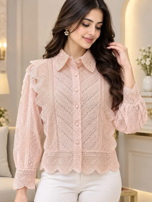 Blush_Lace_Ruffle_Button-Down_Shirt