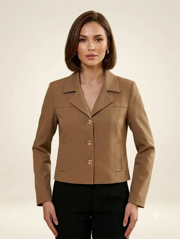 Camel_Brown_Cropped_Blazer_Jacket