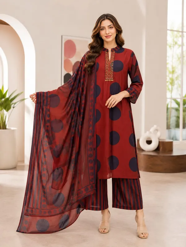 Crimson_Polka_Dot_&_Stripe_3-Piece_Suit