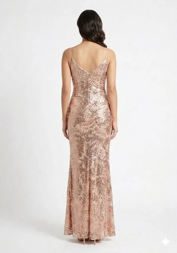 Spaghetti_Strap_Corset-Style_Metallic_Party_Dress
