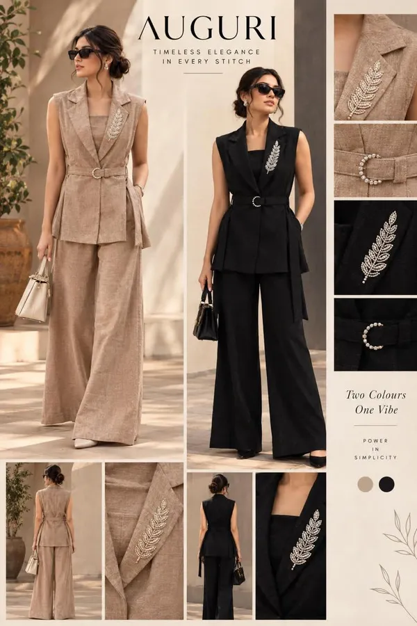 Black_Cotton_Waistcoat_Bodice_Wide-Leg_Co-Ord_Set_For_Women