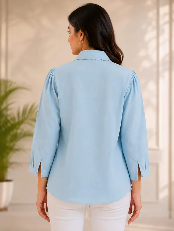Blue_Cotton_Relaxed_Fit_Floral_Embroidered_Shirt_For_Women