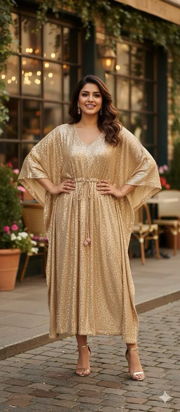 Gold_Sequin_Kaftan_For_Women