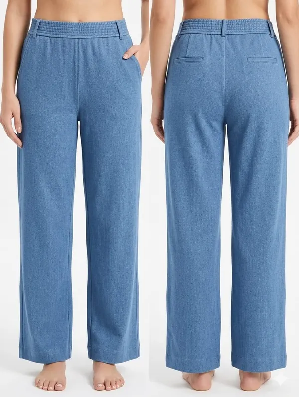 Light_Blue_Elastic-Waist_Wide-Leg_Trousers_/_Culottes