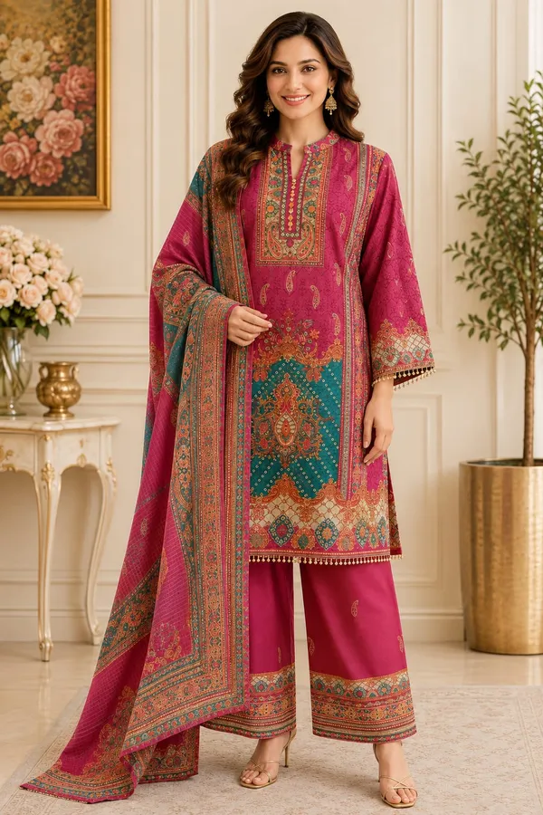 Magenta_and_Teal_Printed_Three-Piece_Lawn_Suit