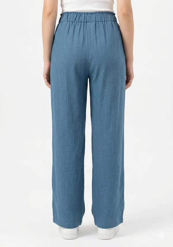Slate_Blue_Elastic-Waist_Linen_Trousers