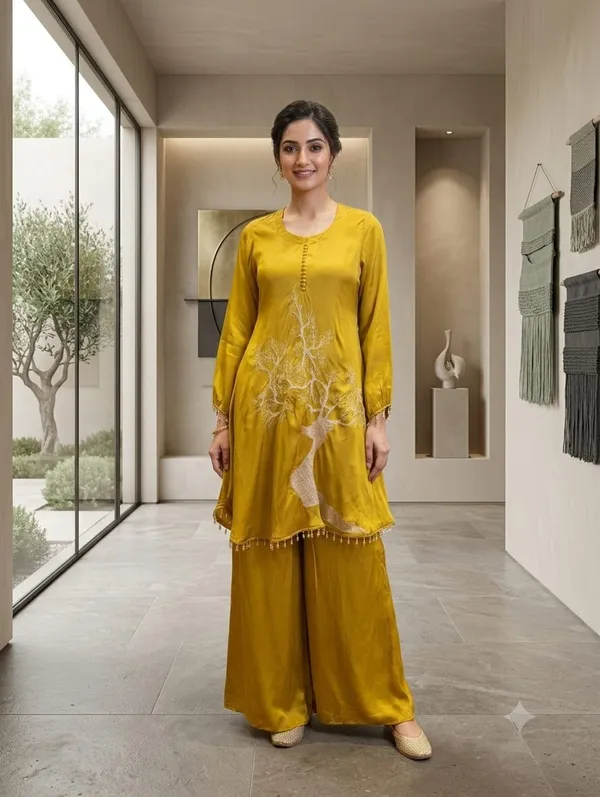 Tree-Embroidered_Silk_Kurta_/_Co-ord_Set_(Sharara_/_Palazzo_Set)