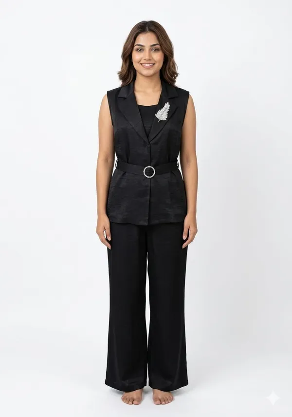 Black_Cotton_Waistcoat_Bodice_Wide-Leg_Co-Ord_Set_For_Women