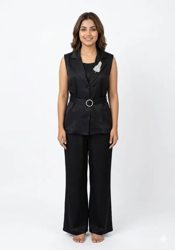 Black_Cotton_Waistcoat_Bodice_Wide-Leg_Co-Ord_Set_For_Women