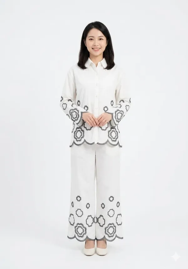 White_Cotton_Floral_Embroidered_Scalloped_Co_Ord_Set_For_Women