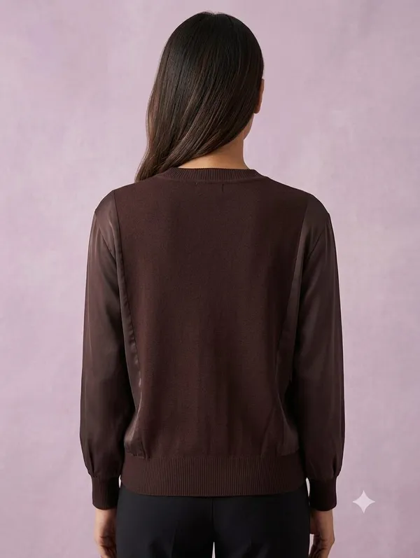 Embellished_Floral_Appliqué_Hybrid_Sweater_Top