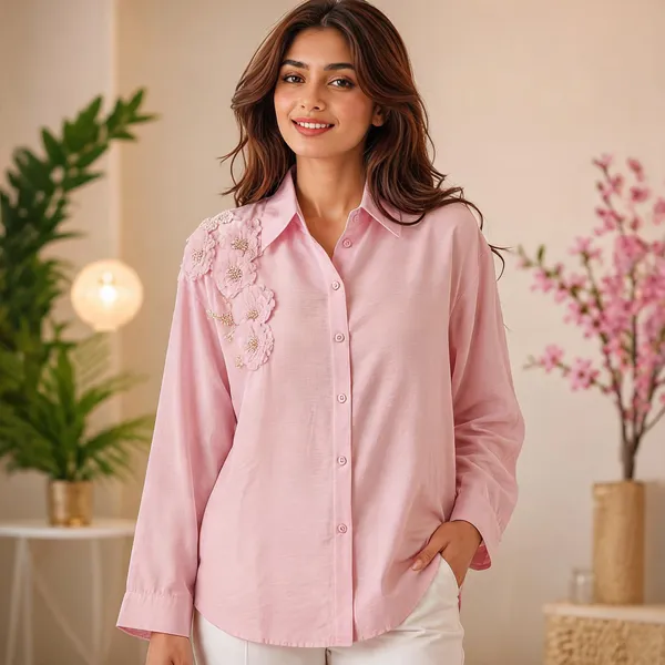 Pink_Cotton_Relaxed_Fit_Floral_Embroidered_Shirt_For_Women