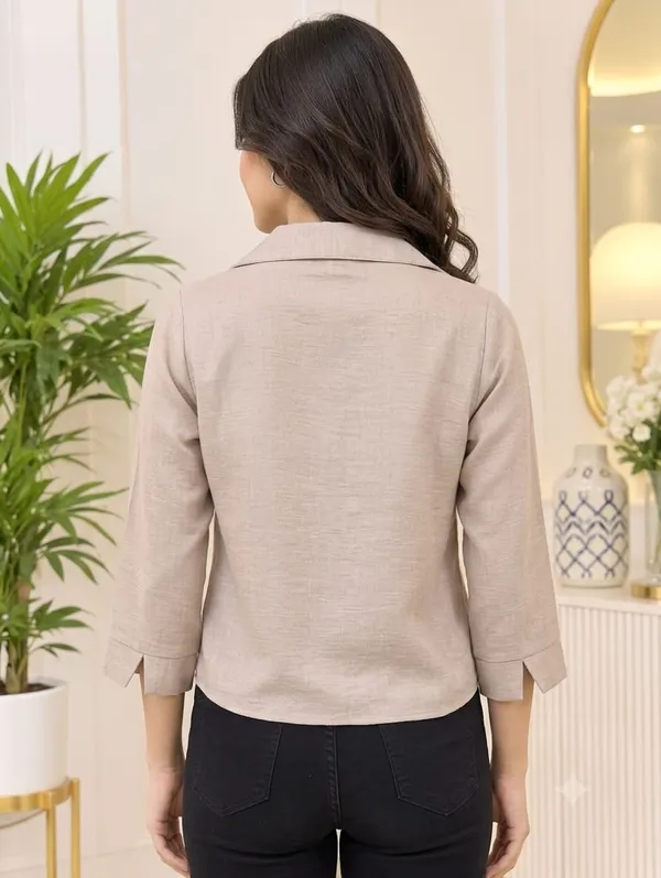Beige_Hand-Beaded_Leopard_Spot_Linen_Shirt
