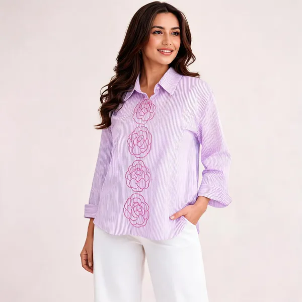 Lavender_Cotton_Relaxed_Fit_Striped_Embroidered_Shirt_For_Women