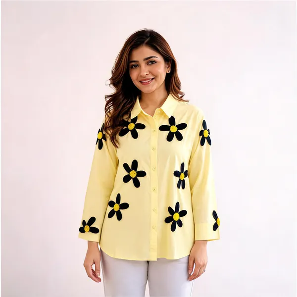 Yellow_Cotton_Relaxed_Fit_Floral_Print_Shirt_For_Women