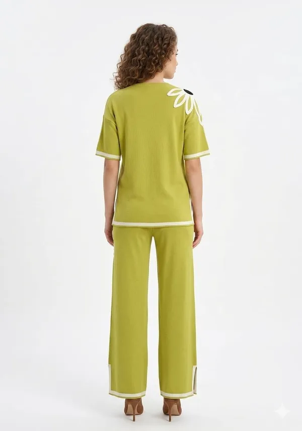 Olive_Knit_Soutache_Embroidered_Tunic_Wide_Leg_Trouser_Set_For_Women