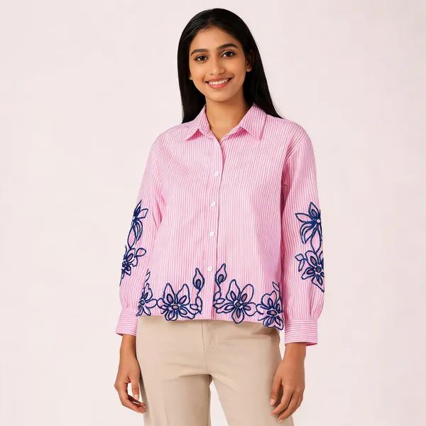 Pink_Cotton_Relaxed_Fit_Striped_Embroidered_Shirt_For_Women