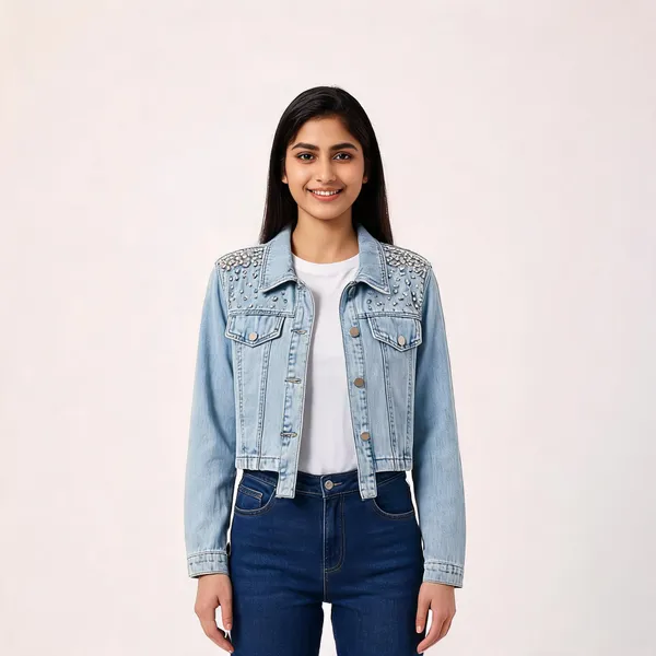 Sky_Blue_Denim_Cropped_Rhinestone_Embellished_Jacket_For_Women