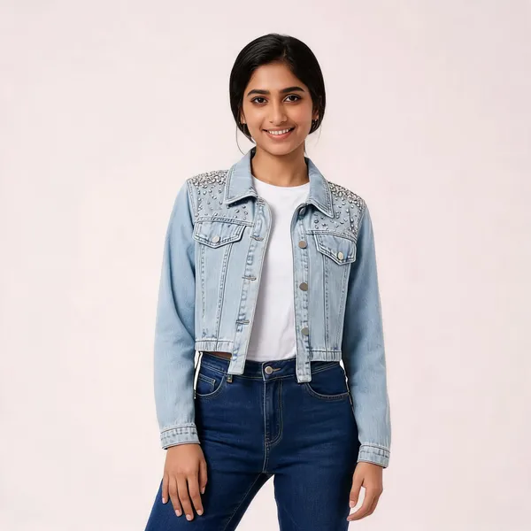Sky_Blue_Denim_Cropped_Rhinestone_Embellished_Jacket_For_Women