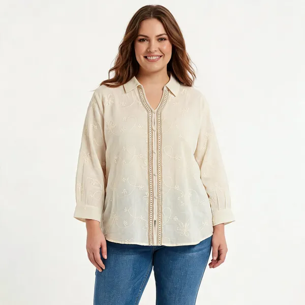 White_Cotton_Relaxed_Floral_Embroidered_Top_For_Women
