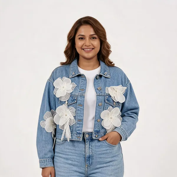 Light_Blue_Denim_3D_Floral_Applique_Jacket_For_Women