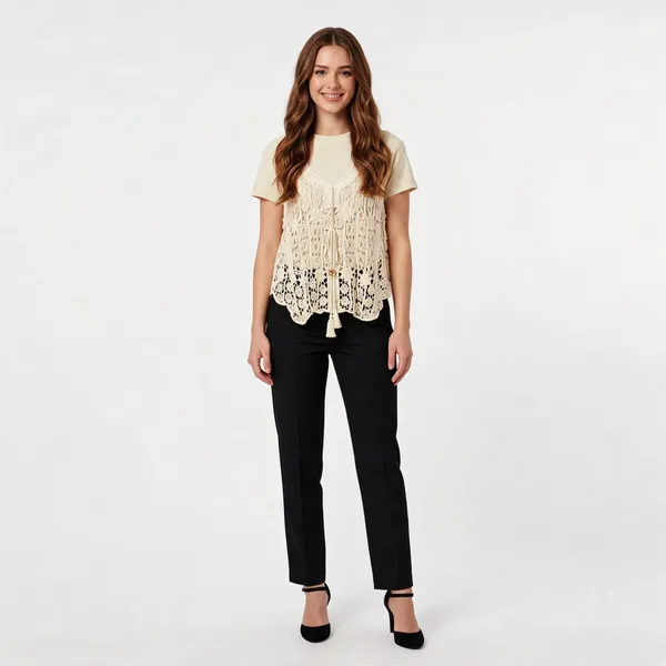 Beige_Cotton_Crochet_Lace_Boho_Shrug_Set_For_Women