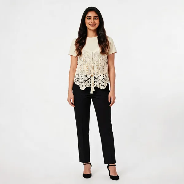 Beige_Cotton_Crochet_Lace_Boho_Shrug_Set_For_Women