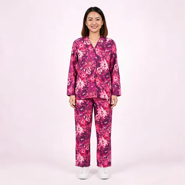 Pink_Cotton_Floral_Print_Co_Ord_Set_For_Women