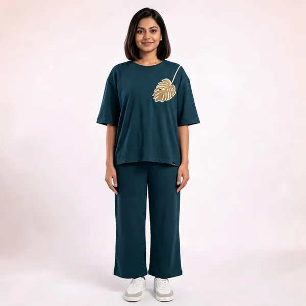 Teal_Hosiery_Oversized_Co-Ord_Set_For_Women