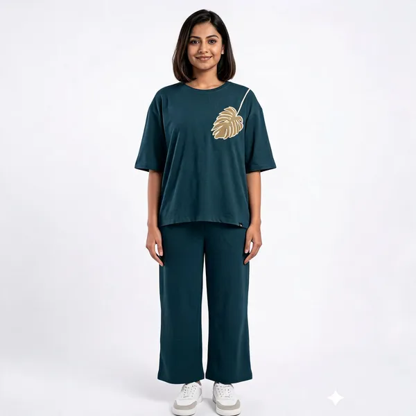 Teal_Hosiery_Oversized_Co-Ord_Set_For_Women
