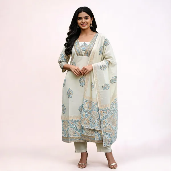Off-White_Cotton_Block_Printed_Straight_Suit_Set_For_Women