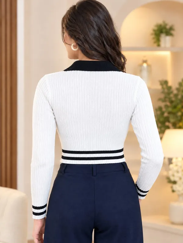 White_Knitted_Top